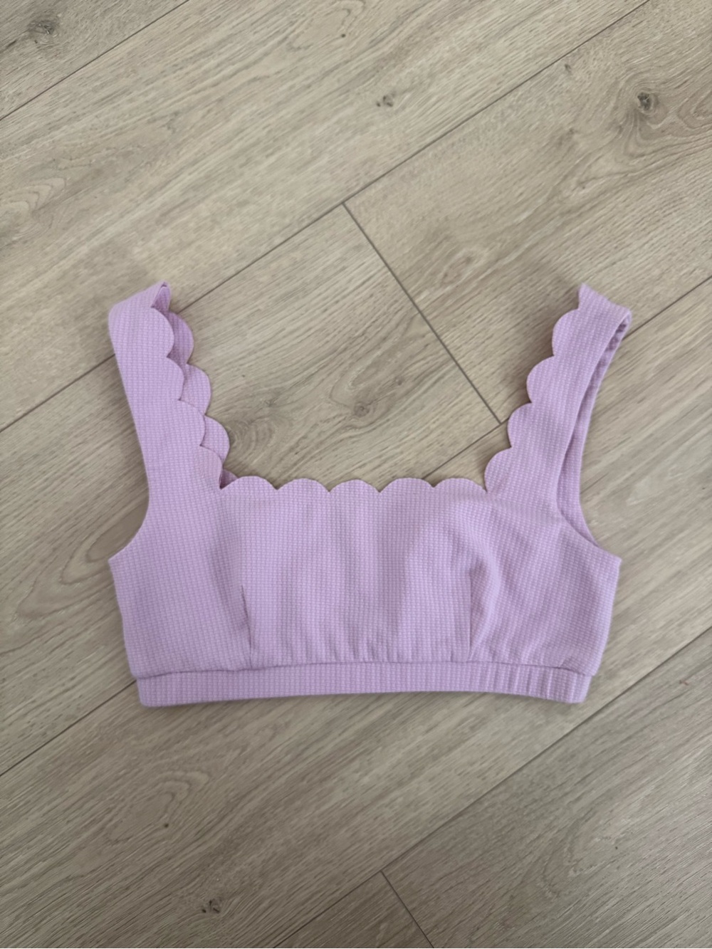 NWOT Marysia Palm Springs Bikini Top Small color Violette